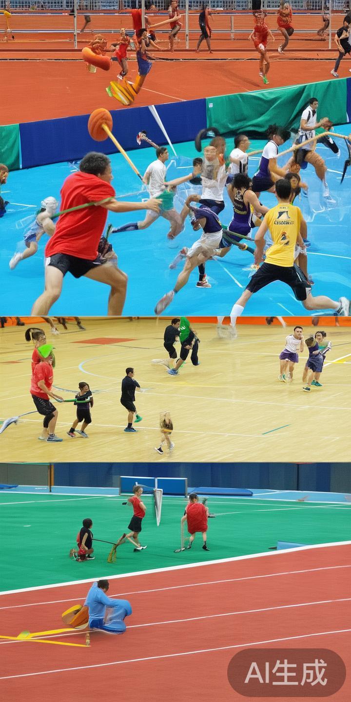 本次体育盛会包含了多项经典项目，涵盖田径、篮球、乒