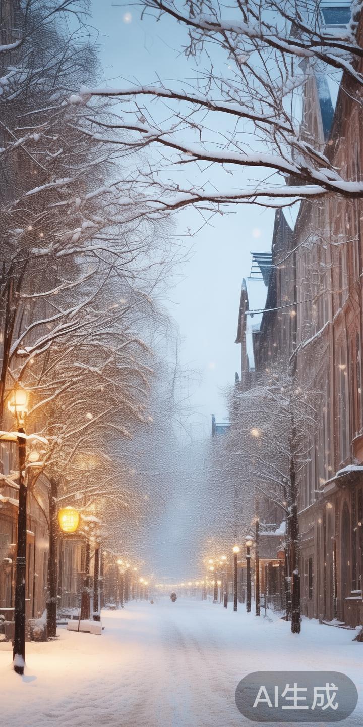 根据近几年气象数据显示，各地区冬季降雪的强度呈现出